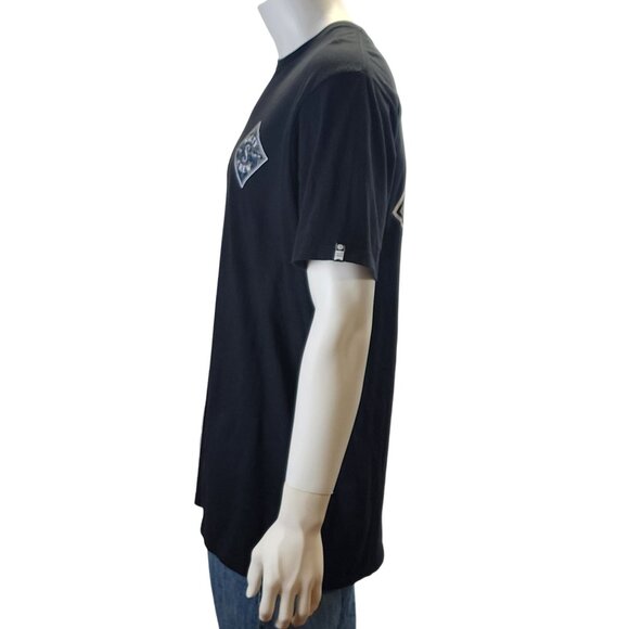 Salty Crew Mens Black T-Shirt Large Cotton Graphic Tee Casual Apparel - Picture 3 of 8